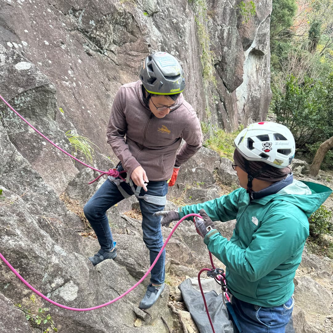 ベータクライミングジム｜外岩リード初心者練習会 10