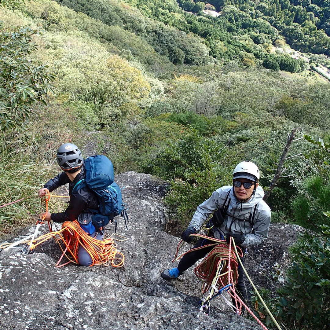 ベータクライミングジム｜外岩マルチピッチクライミング練習会 12