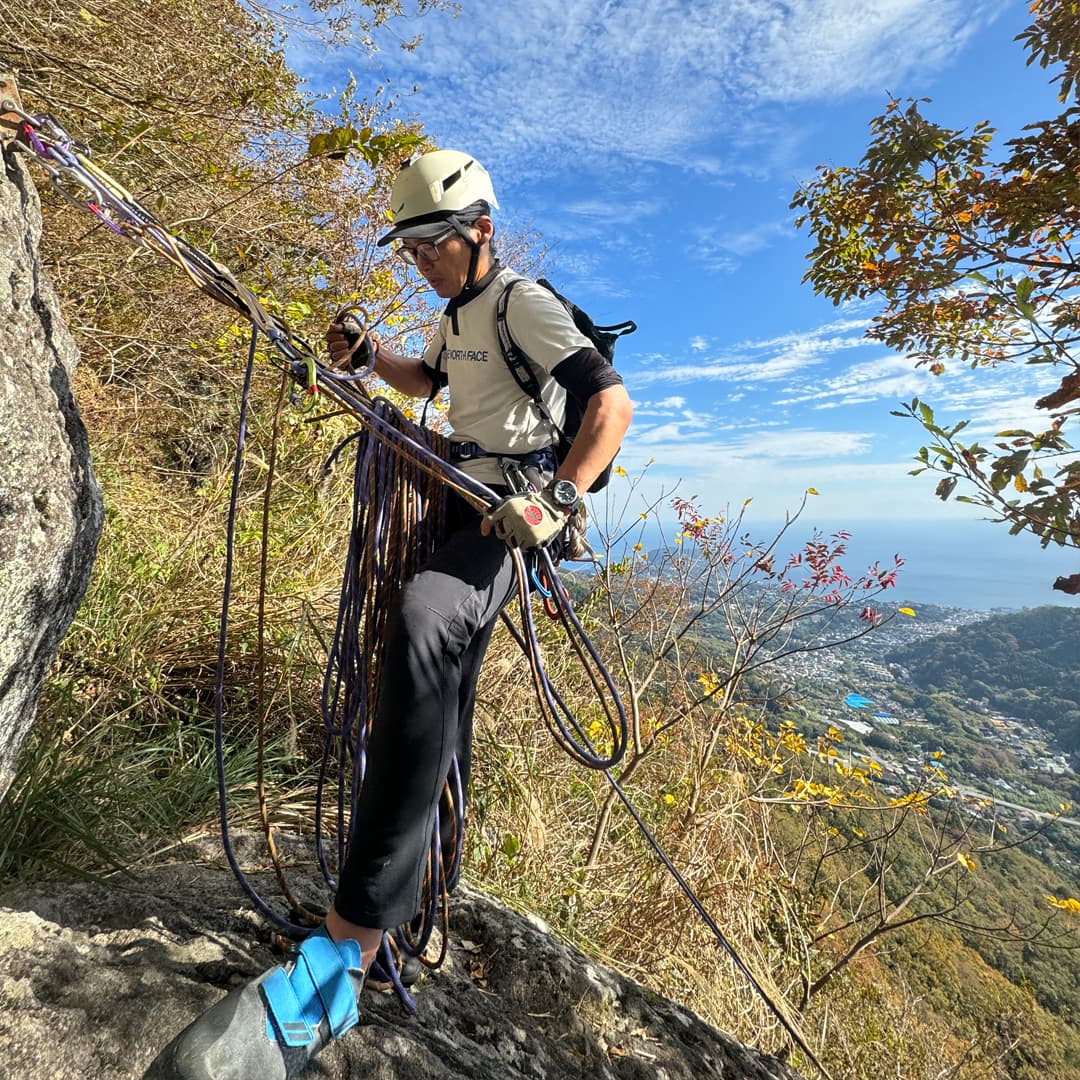 ベータクライミングジム｜外岩マルチピッチクライミング練習会 8
