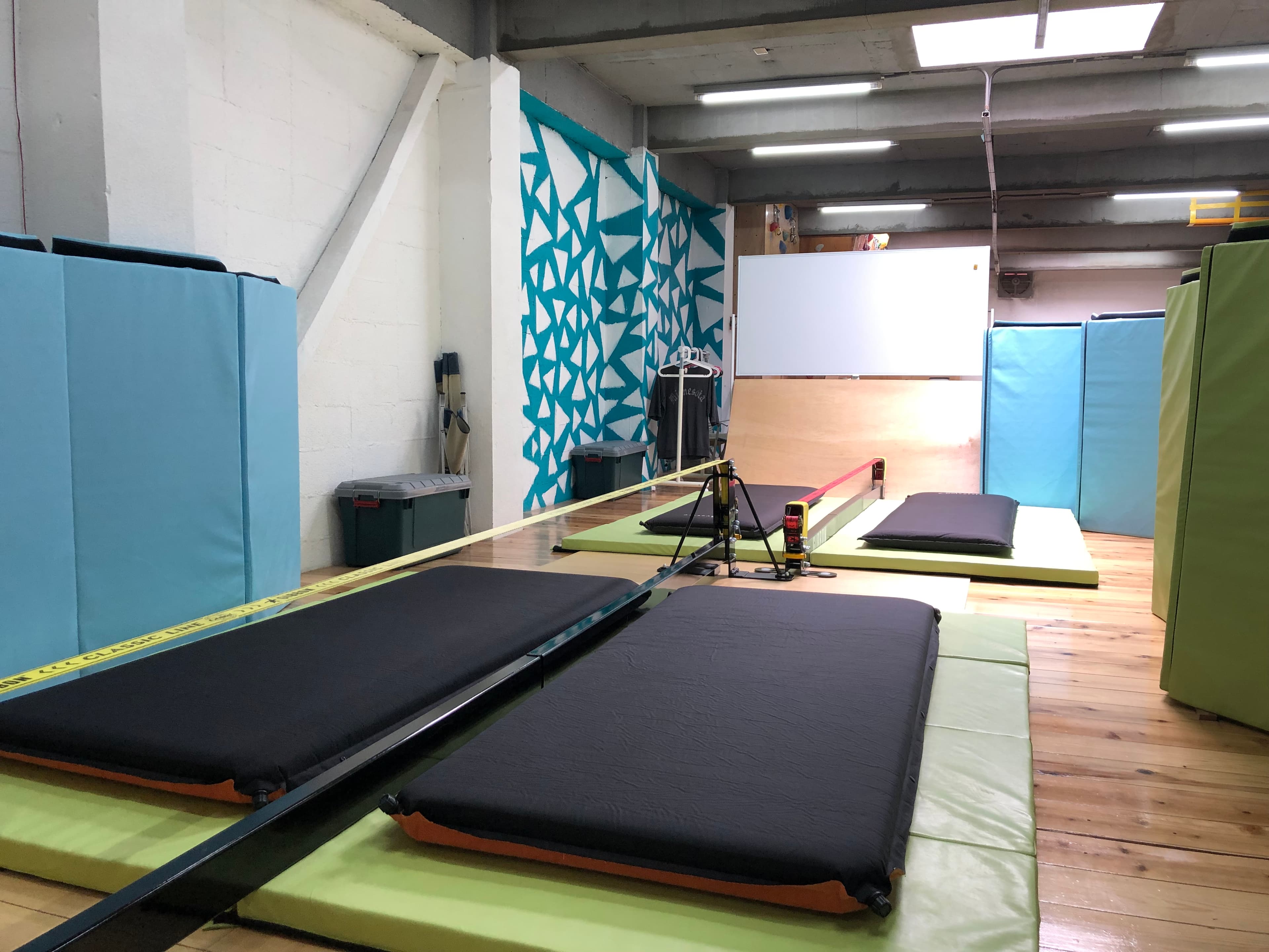 スラックライン設備