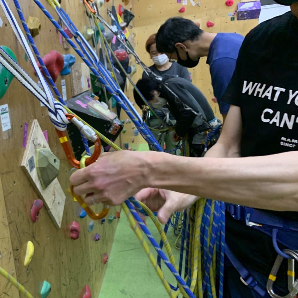 ビレイステーション構築からセカンドのビレイ