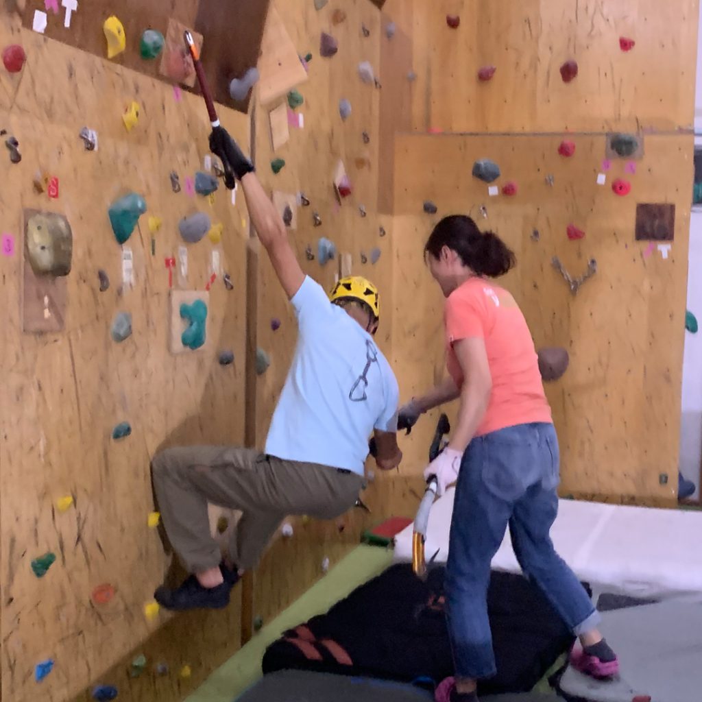 Beta climbing gym workshops and dry tooling dojo