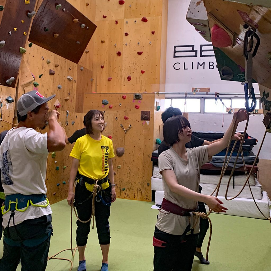 ベータクライミングジム講習会・リードクライミング初心者講習会